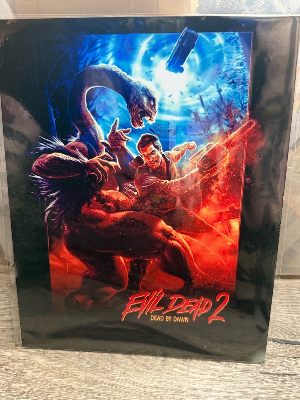 Evil Dead 2 8x10” Tin Sign
